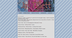 Desktop Screenshot of jantillett.co.uk