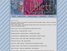 Tablet Screenshot of jantillett.co.uk